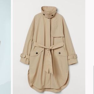 H&M Oversized Beige Coat